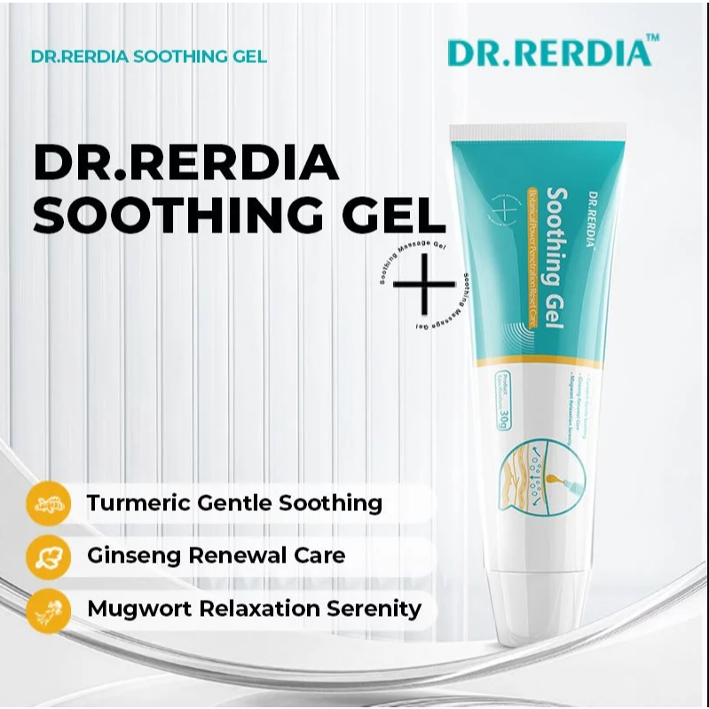 [COD] DR.RERDIA Soothing Gel-Natural Ingrine Gentle Care Soothing gel พร้อมส่วนผสมอ่อนโยน บํารุงและดูแลครีมบํารุงผิวที่สะดวกสบาย