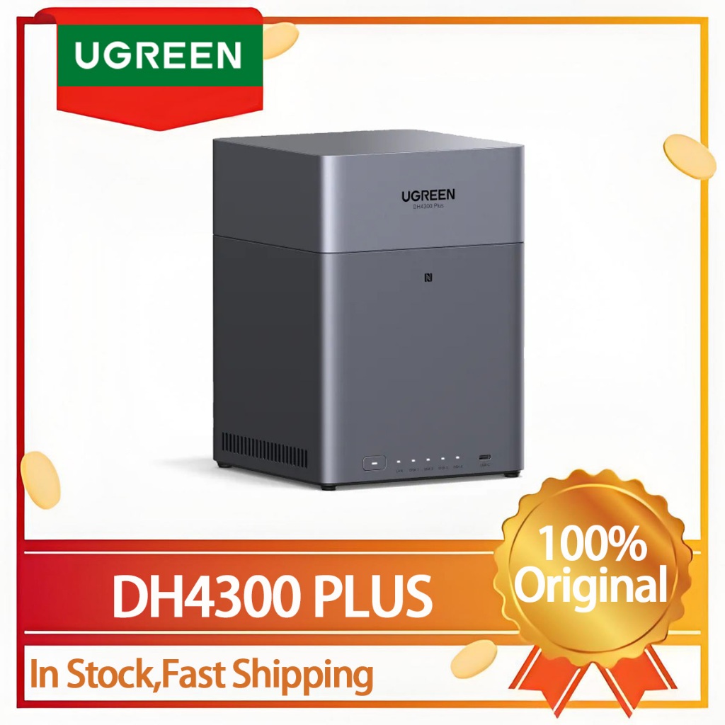 UGREEN DH4300 Plus 4-Bay Desktop NAS (Diskless)