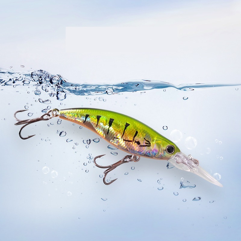 DUODUOYU Mini Sinking Minnow Wobblers เหยื่อล่อปลาขนาดเล็ก 2.1g และ 4.3g สำหรับตกปลาน้ำจืดและบัส