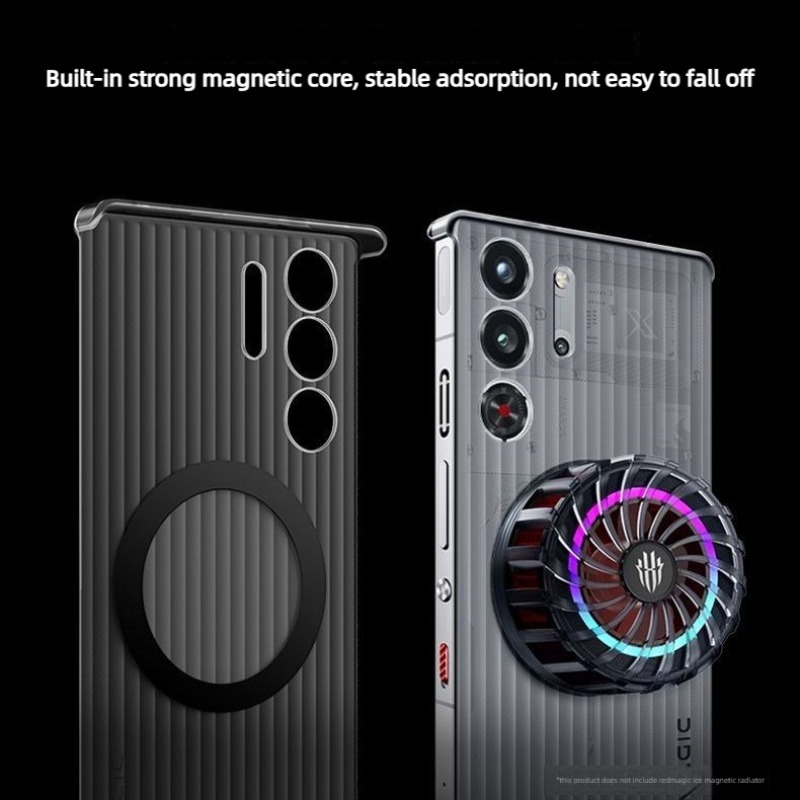Original Nubia Red Magic Cooling Magnetic Protective Case/Kevlar Phone Case/Tempered Glass Screen fo