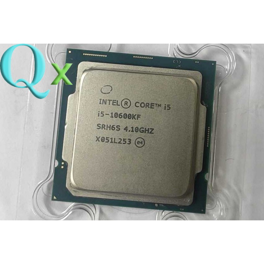 Upgrade Gaming CPU 10Th Gen Core i5-10600KF LGA 1200 CPU โปรเซสเซอร์ Comet Lake 6-Core 4.1Ghz คอมพิว