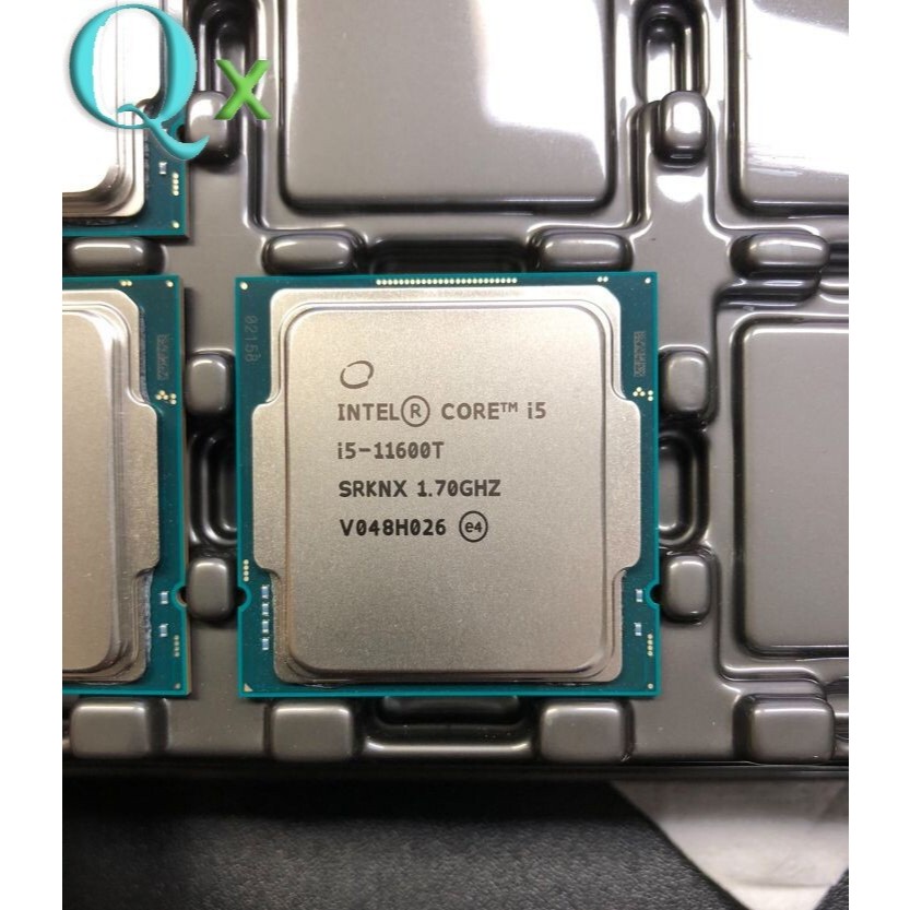 Upgrade Gaming CPU 11Th Gen Core i5-11600T LGA 1200 CPU โปรเซสเซอร์ 6-Core 1.70Ghz 12MB 35W คอมพิวเต