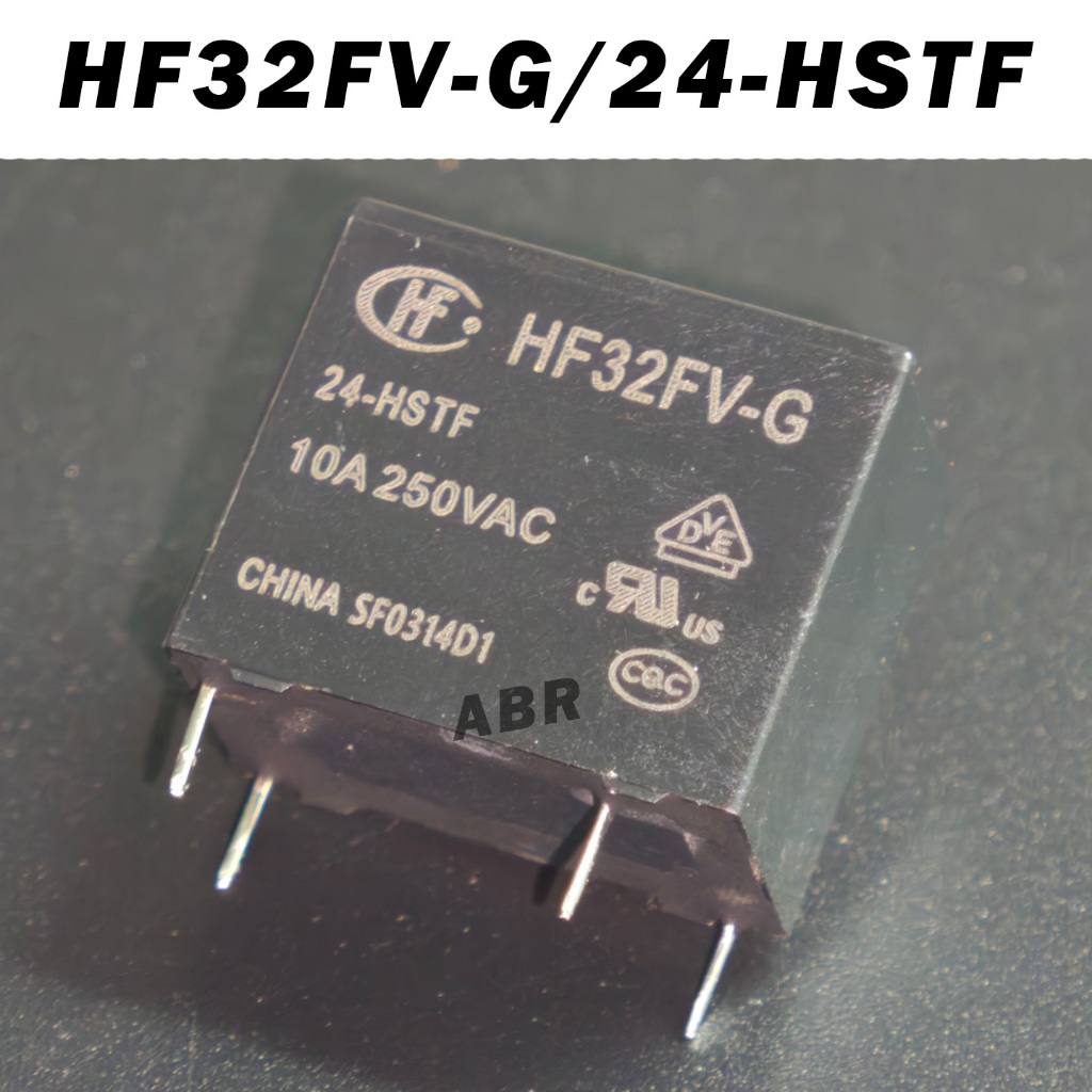 5ชิ้น.HF32FV-G/24-HSTF รีเลย์ HONGFA ใหม่และต้นฉบับ