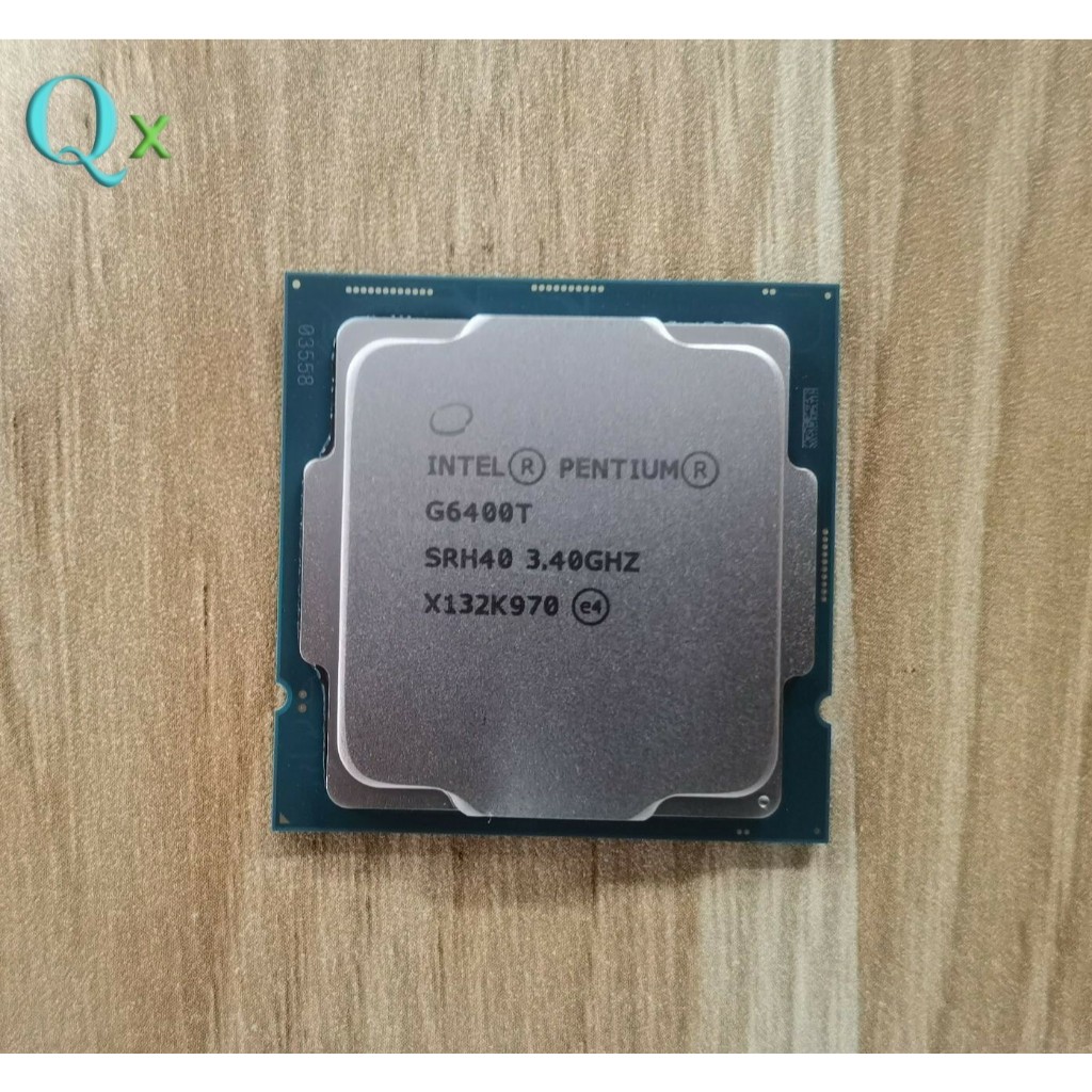 Upgrade CPU 10Th Gen Pentium G6400T LGA1200 โปรเซสเซอร์ CPU SRH40 Dual-Core 3.40Ghz