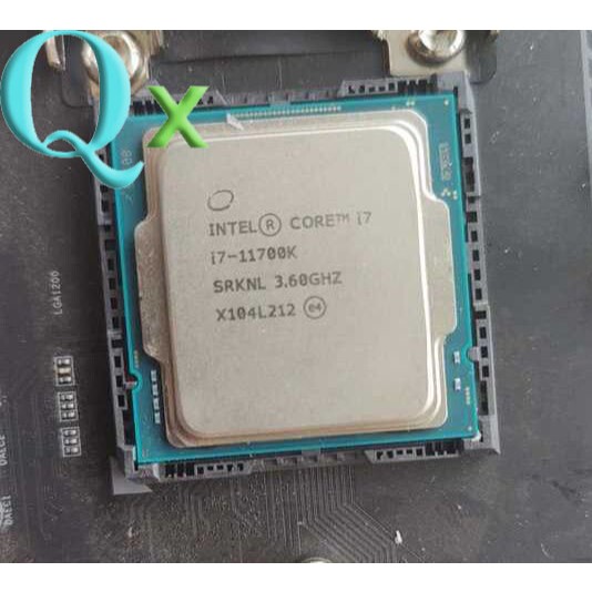 Upgrade Gaming CPU 11Th Gen Core i7-11700K LGA 1200 CPU 8-Core 3.6Ghz 125W โปรเซสเซอร์เดสก์ท็อป