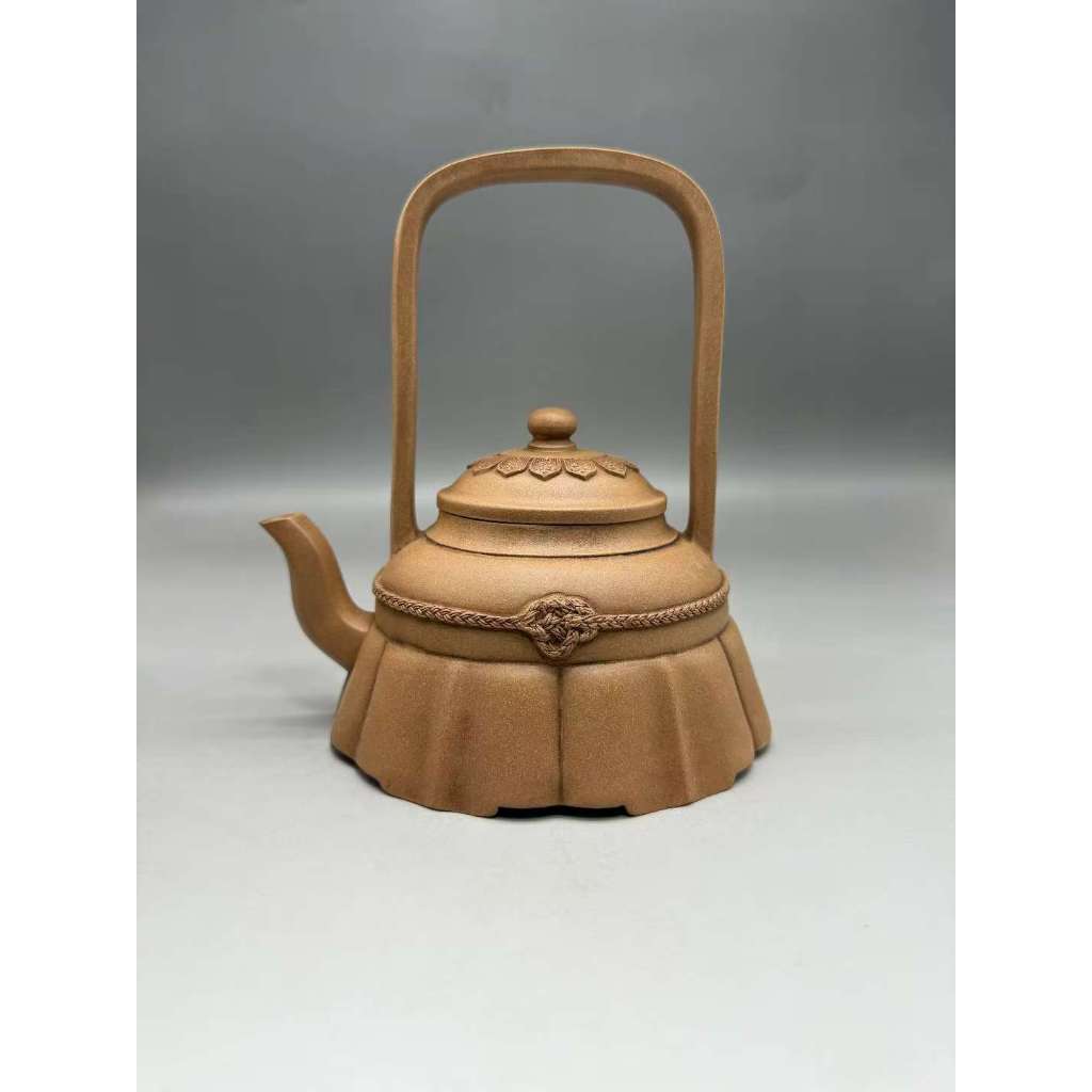 Yixing กาน้ําชา Zisha เก่า Wang Yinchun Duan กระโปรงโคลนยก Master ที่มีชื่อเสียงทั้งหมด Handmade Dri