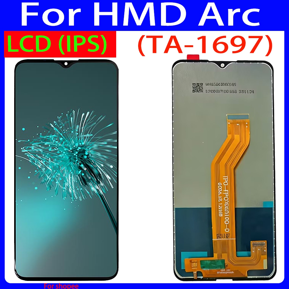 คุณภาพสูงสําหรับ HMD Arc (TA-1697) ชุดหน้าจอสัมผัสจอแสดงผล LCD