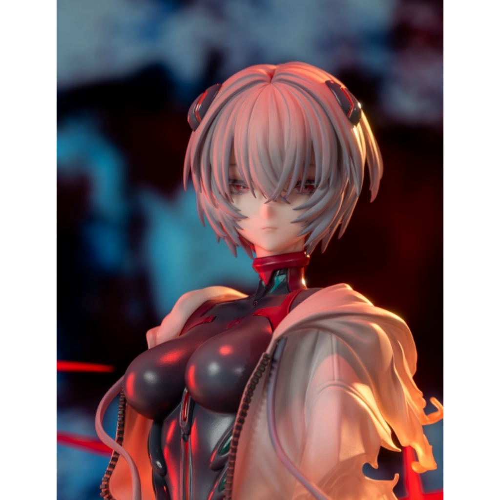 ชุดรูปเรซิ่น 1/4 Rei Ayan หน้าอก WF2025s ชุดเรซินโรงรถที่ไม่ได้ทาสีรุ่น GK