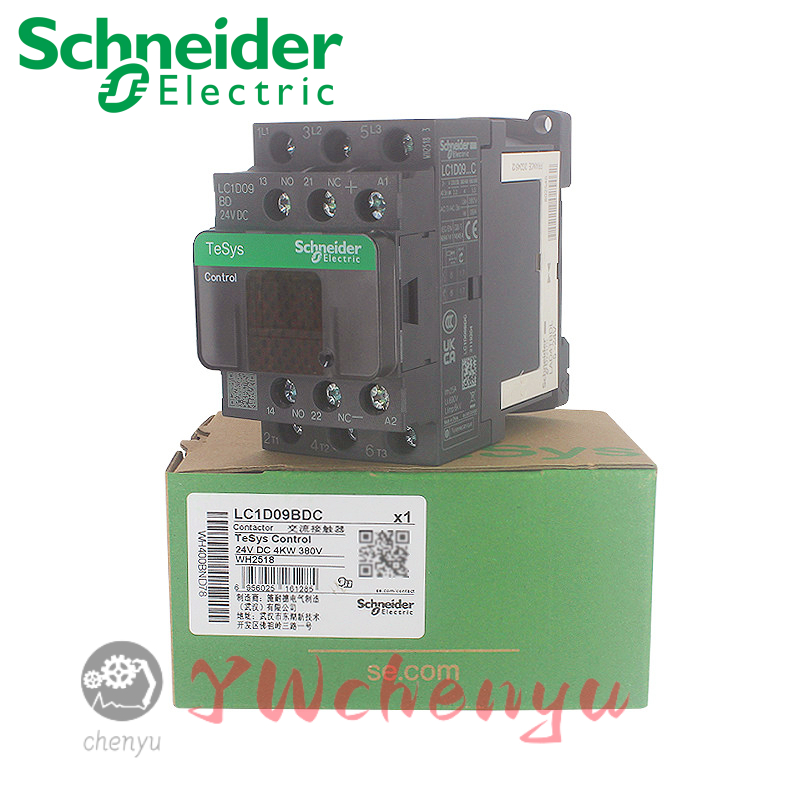 Schneider  DC คอนแทคเตอร์ LC1D09BD LC1D12 LC1D18BD LC1D25BD FDC MDC BDC ใหม่เอี่ยม