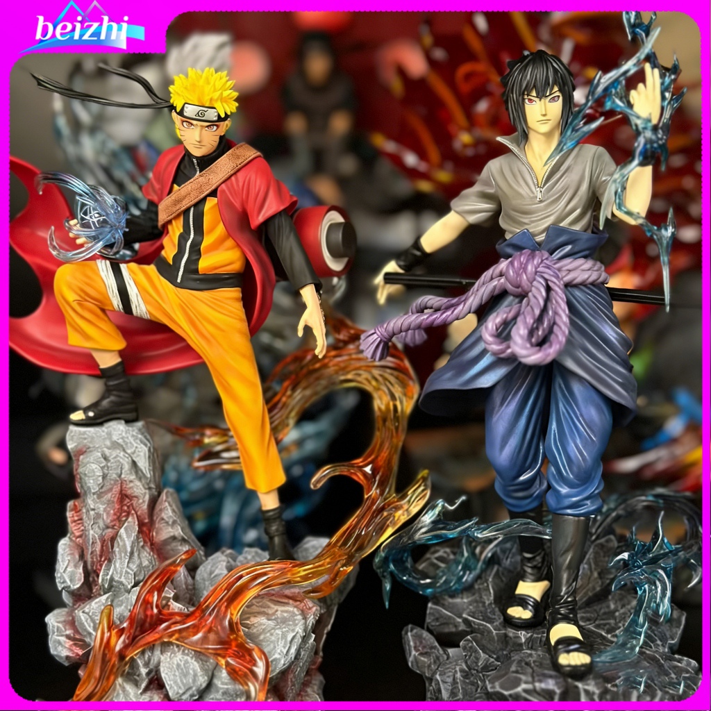 โมเดลฟิกเกอร์ PVC ฟิกเกอร์โมเดล นารูโตะ อนิเมะ ขนาดใหญ่ อัตราส่วน 1:6 ของเล่นสําหรับเด็ก เก็บสะสม ตกแต่งรถยนต์