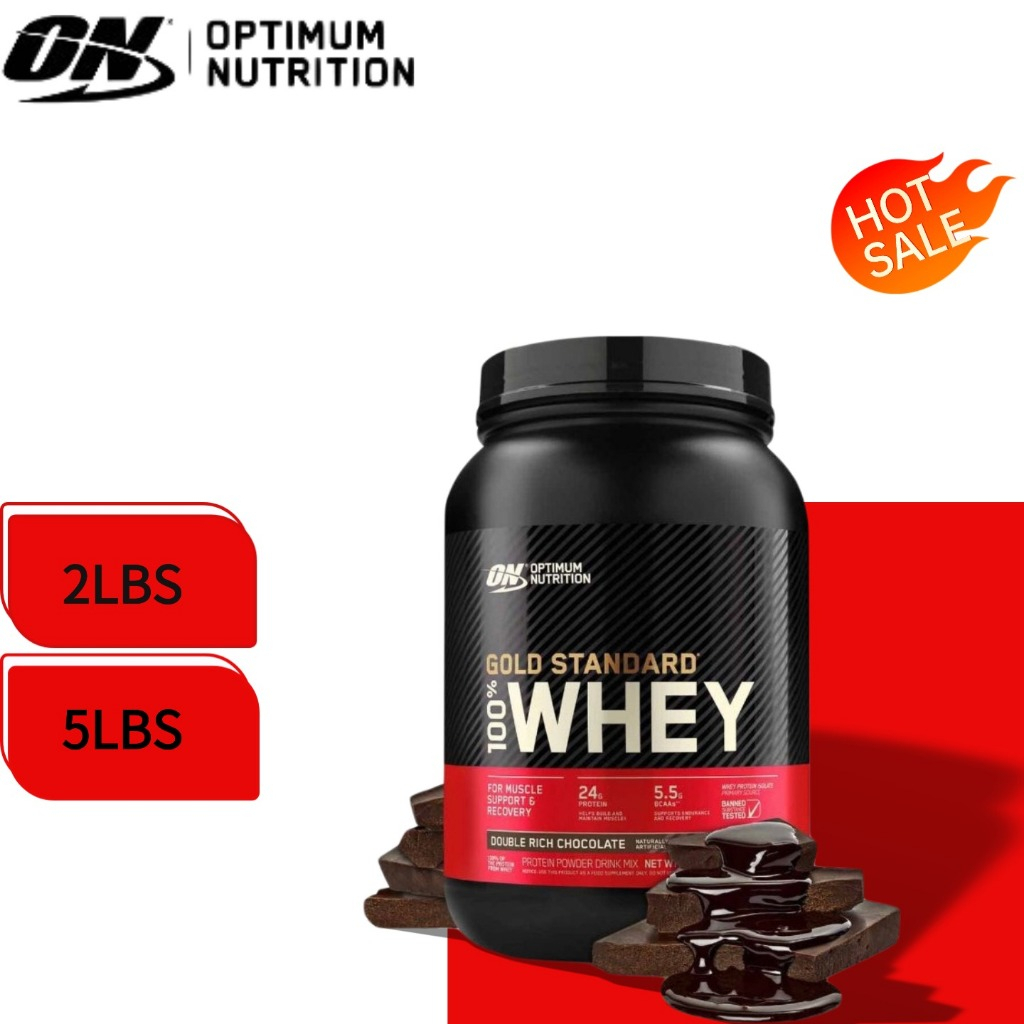Optimum Nutrition Gold Standard เวย์โปรตีน 2LBS และ 5LBS