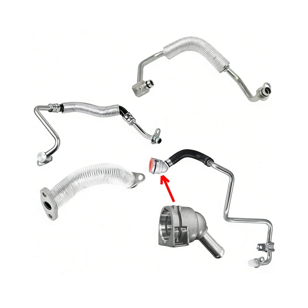 Turbocharger Outlet Inlet น้ําน้ํามันท่อสําหรับ Mini Cooper F54 F55 F57 F60 X4-G02 B48