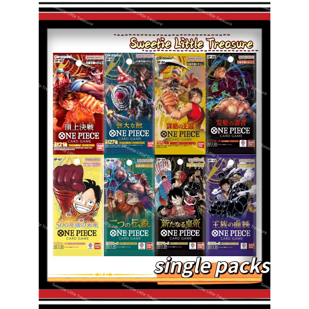 One Piece TCG [JAPAN] Booster Box(กล่องเสียหาย)PRB02/EB02/EB03/OP01/OP02/OP03/OP04/OP05/OP06/OP07/OP