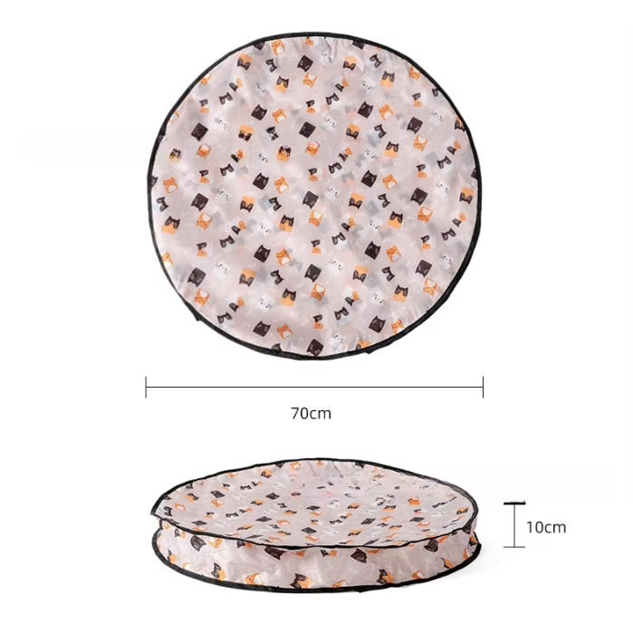 สมาร์ท Interactive ของเล่นแมว Ball Fast Rolling ในถุงซ่อนและค้นหาของเล่นลูกแมว Motion Activated Interactive ของเล่นแมวสําหรับในร่ม - รูปที่ 6