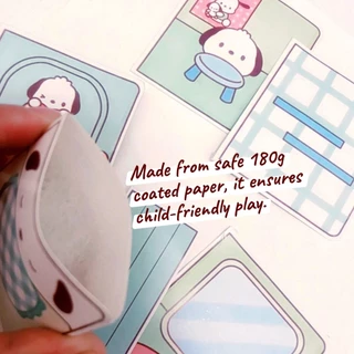 Quiet Book แฮนด์เมด Busy Book ของเล่นเด็ก DIY หนังสือแฮนด์เมด กึ่งสําเร็จรูป แฮนด์เมด เสียงเงียบ พัฒนาทักษะการลงมือปฏิบัติจริงของเด็ก คลายเครียด ของเล่น