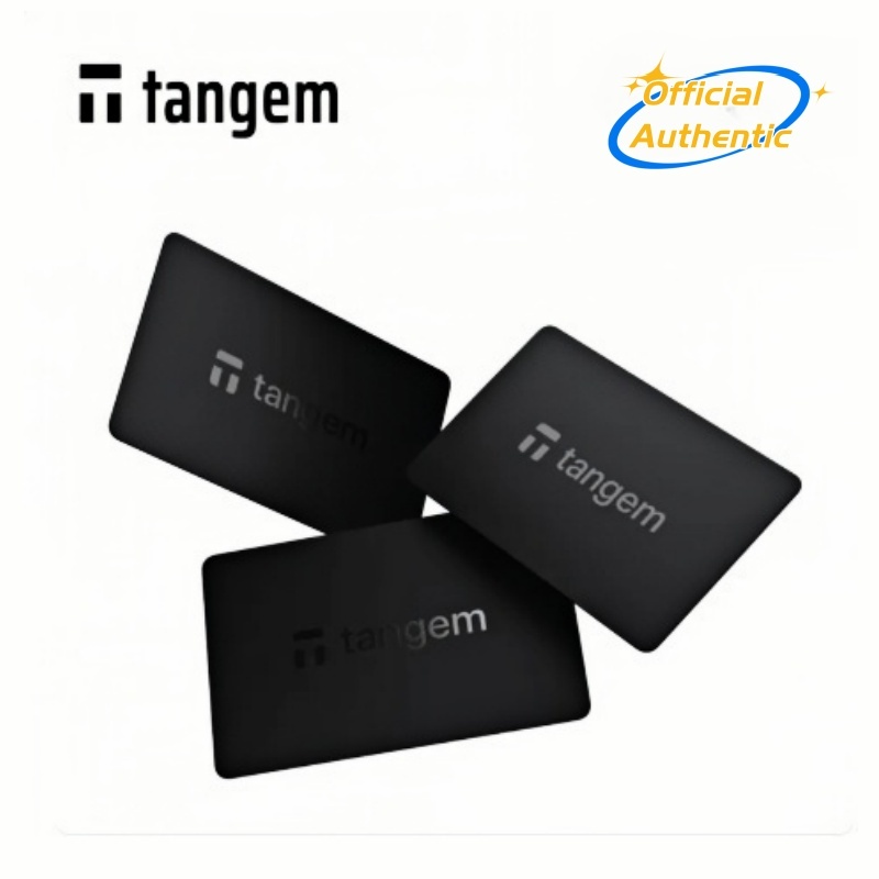 กระเป๋าสตางค์ TANGEM กระเป๋าสตางค์เข้ารหัสแพ็ค 3 ชิ้น, ใช้ซอฟต์แวร์นิรภัย Open Source, EAL6+Certific