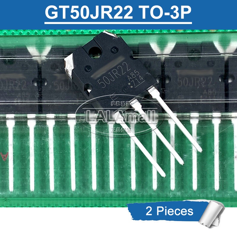 2pcs Original 50JR22 GT50JR22 TO-3P 50A/600V Power IGBT ทรานซิสเตอร์ใหม่