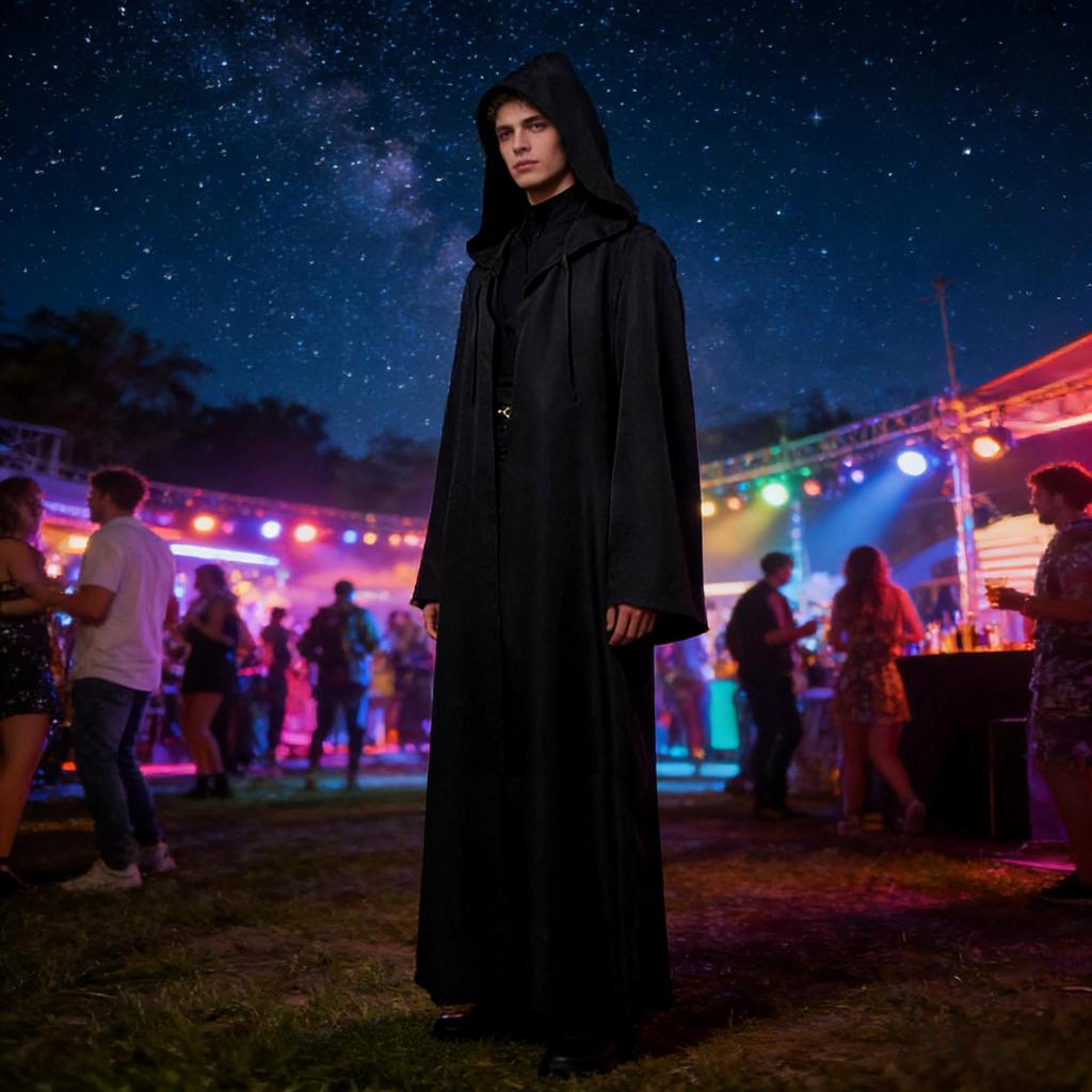 เครื่องแต่งกายการคอสเพลย์ Jedi Knight จาก Star Wars แบบ Anakin Skywalker พร้อมโคฟสินค้าพร้อมจัดส่ง