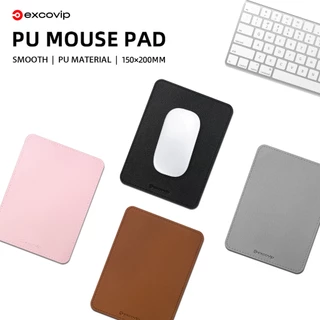 PU หนังมินิแผ่นรองเมาส์ลื่นเย็บขอบ Comfort PC อุปกรณ์เสริมสํานักงาน excovip 15200.2 ซม.