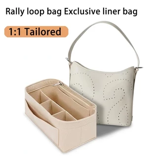 ถุงผ้าลายในกระเป๋า Rally Loop Hobo Bag Insert Organizer หนังสือผ้าใส่ของได้เยอะ ระบุช่องชัดเจน