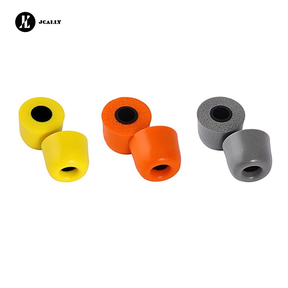 JCALLY JCEM02 ฟองน้ําหน่วยความจํา Eartips 3 คู่/เซ็ต S + M + L Universal ขนาด Thicken ออกแบบแบบพกพาห
