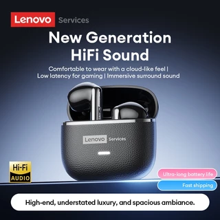 Lenovo LE230 หูฟังบลูทูธ Bluetooth V6.0 เสียง HiFi แบบพาโนรามา พร้อมระบบตัดเสียงรบกวน ENC