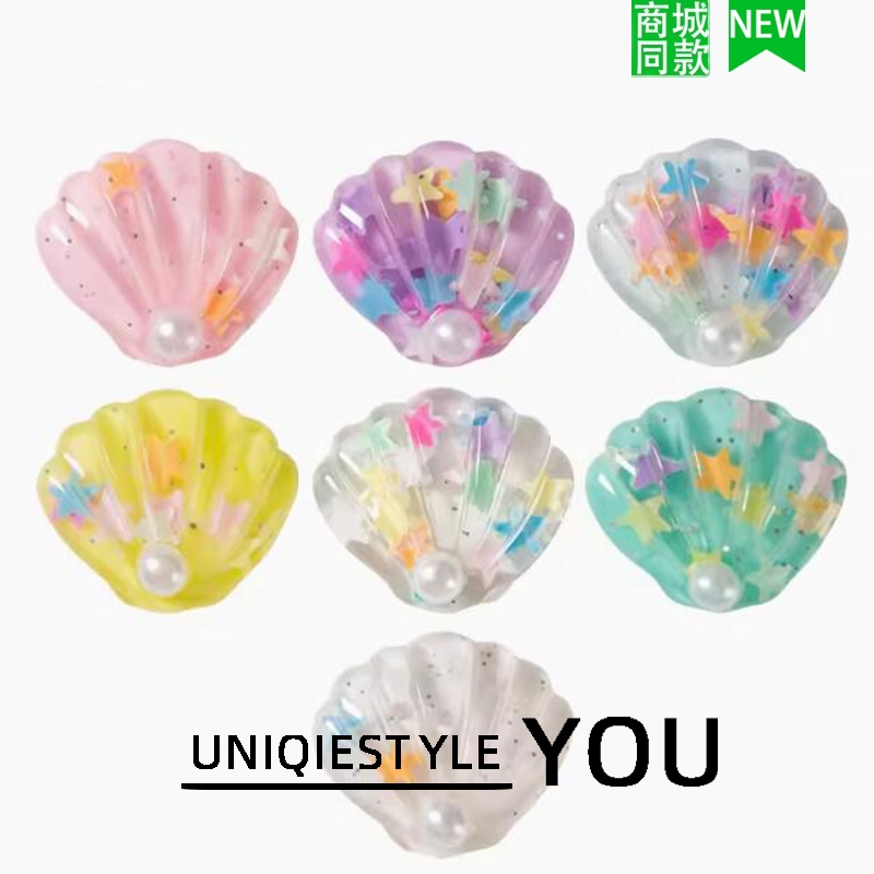 รองเท้าดอกไม้ตกแต่งหัวเข็มขัดทําเองอุปกรณ์เสริมใสที่มีสีสันเรซิ่นสามมิติเชลล์หลุมรองเท้าอุปกรณ์เสริมสากล