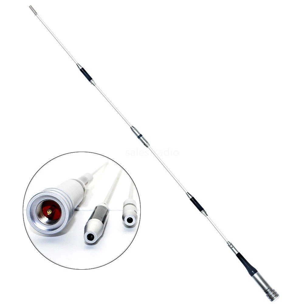 SG7900 เสาอากาศมือถือ Dual Band 2m 70 ซม.5.0dBi 7.6dBi VHF UHF 150W PL259 62.2in พับ-โดยรวมสําหรับวิ