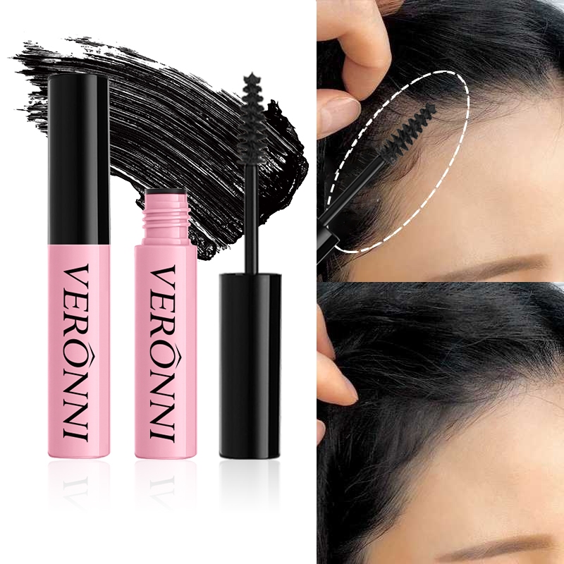 Veronni Instant Repair Hair Colour Stick,ชั่วคราวดินสอสีสําหรับผมสีเทาครอบคลุมและซ่อมรากผมแต่งหน้าเครื่องสําอาง