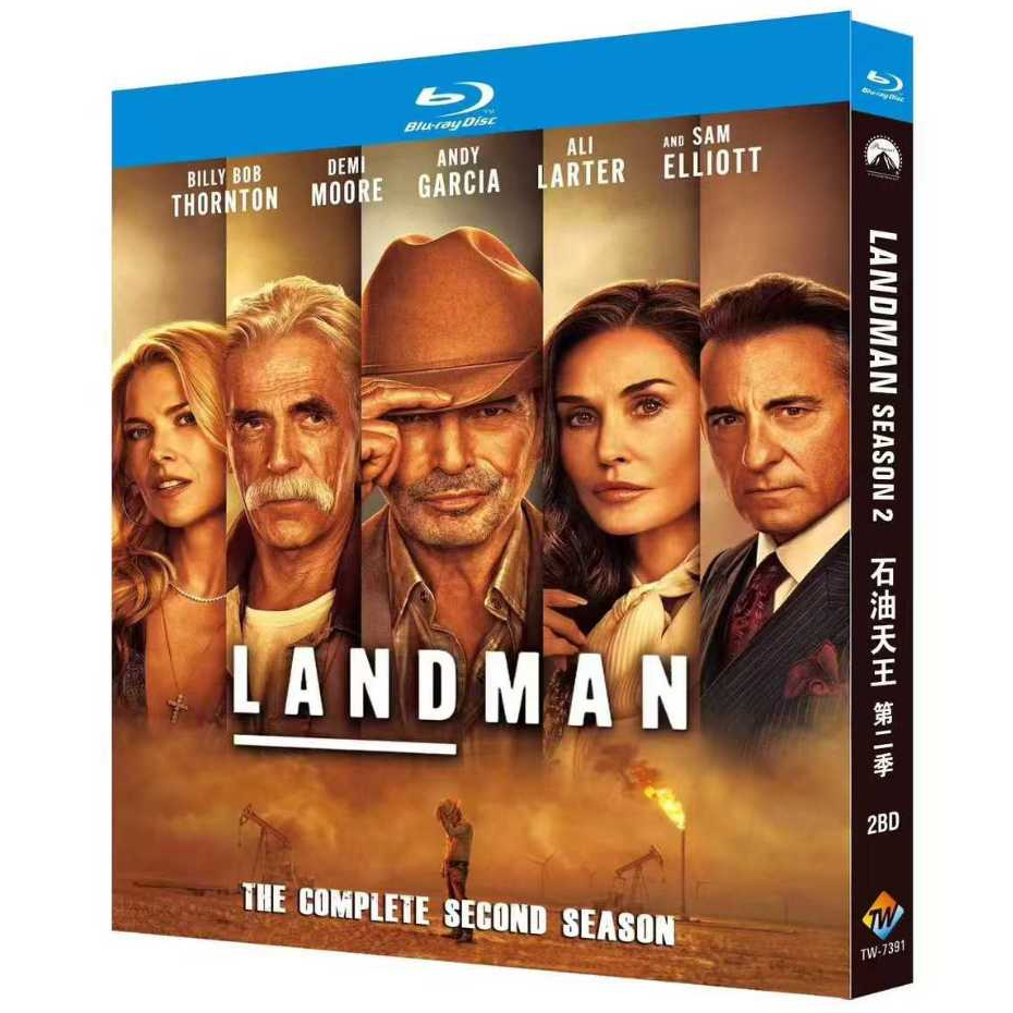 2026 Blu-ray American Drama Landman ซีซั่น 2‎‎ 1080P Hobby Collection