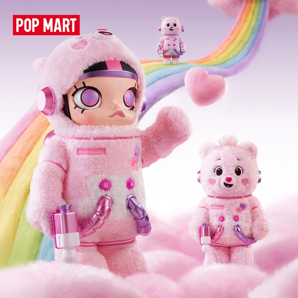 POP MART MEGA SPACE MOLLY 400%+100% Sweet Messages Bear