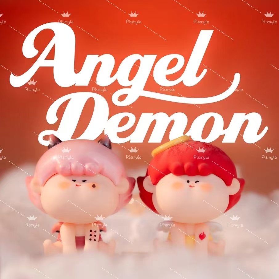 [กล่องเสริม/Visible] Amlls Angels and Demons (ของแท้) Series รูปอินเทรนด์เล่นกล่องตาบอดตุ๊กตาของขวัญวันเกิดคอลเลกชัน
