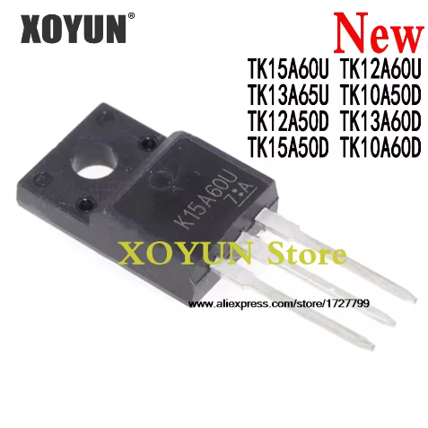 5PCS K10A60D TK13A65U TK10A60D TK15A50D K15A50D TK13A60D K13A60D TK12A50D TK10A50D TK10A50D K15A60U 