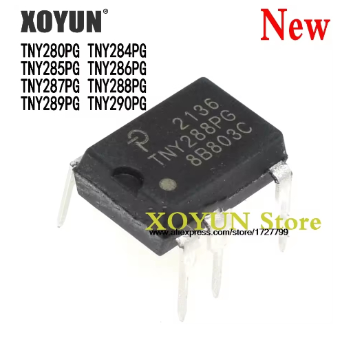 (5 ชิ้น) 100% ใหม่ TNY280PG TNY284PG TNY285PG TNY286PG TNY287PG TNY288PG TNY289PG TNY290PG DIP-7 ชิป