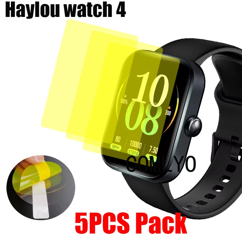 สําหรับ Haylou watch 4 Smart Watch Screen Protector Cover HD TPU Film