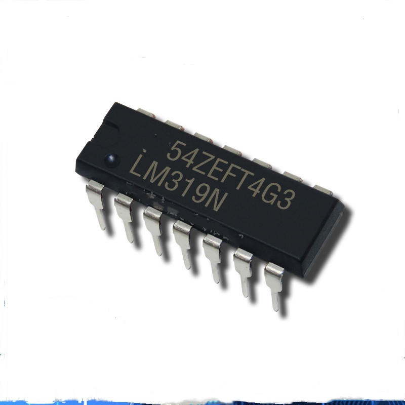 ชิป LM319N LM319 In-Line DIP14