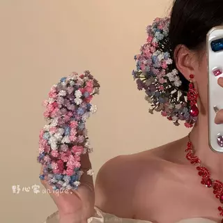 กิ๊บติดผมยิปโซฟิล่า และดอกไม้ ดีไซน์สวยหรู