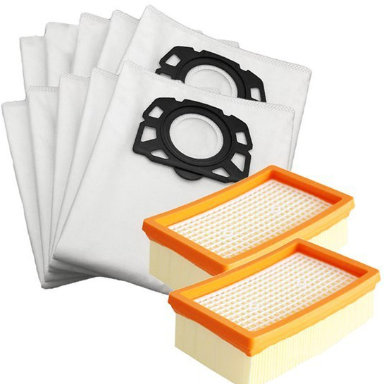 ถุงเก็บฝุ่น HEPA Filter ใช้งานร่วมกับ Karcher MV4 MV5 MV6 WD4 WD5 WD6 เครื่องดูดฝุ่นถุงขยะอุปกรณ์เสร
