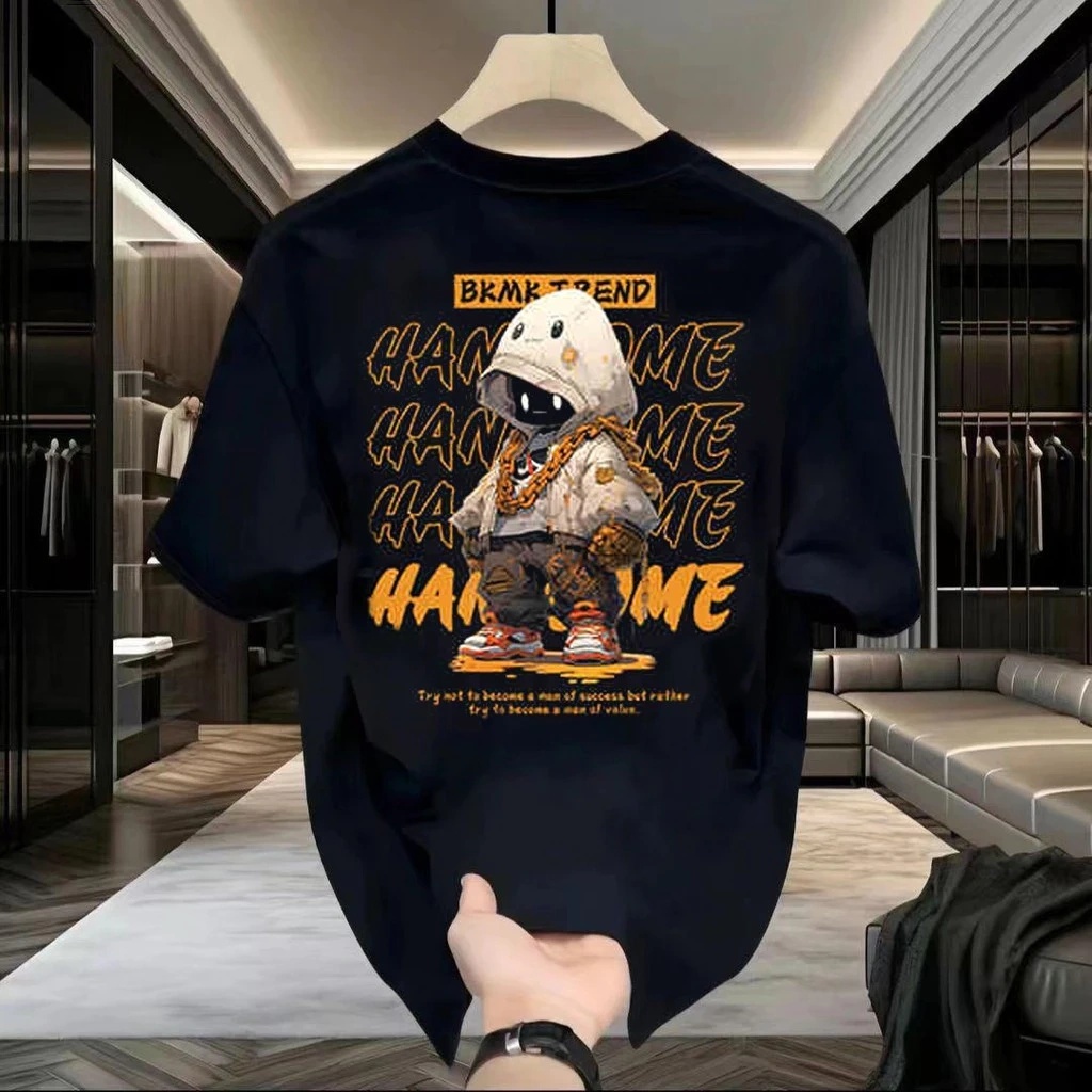 เสื้อยืดนุ่มสบาย สไตล์ฮิปฮอปย้อนยุค สำหรับทุกคน