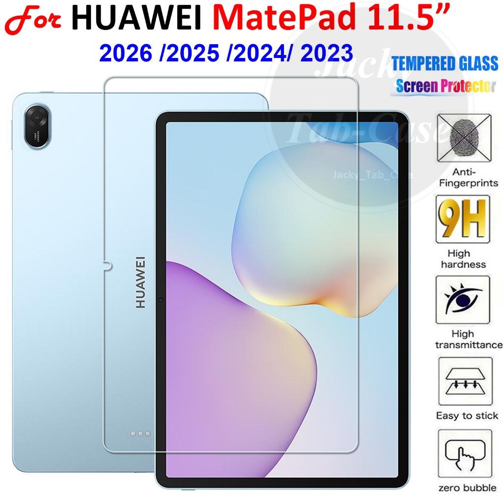 สําหรับHUAWEI MatePad 11.5 2026 2025 2024 2023 Anti-Scratchป้องกันหน้าจอ 9HกระจกนิรภัยHDฟิล์มTXZ-W09