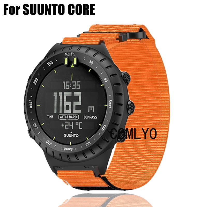 สําหรับ Suunto Core สมาร์ทสายนาฬิกาผู้หญิงผู้ชายผ้าใบไนลอนสายรัดข้อมือนาฬิกา TOP คุณภาพกลางแจ้งสร้อย