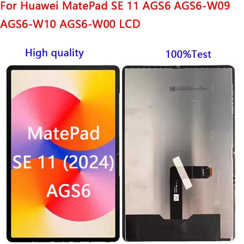 สําหรับ Huawei MatePad SE 11 AGS6-W09 AGS6-W10 AGS6-W00 จอแสดงผล LCD Touch Screen Digitizer Assembly เปลี่ยนอะไหล่ซ่อม