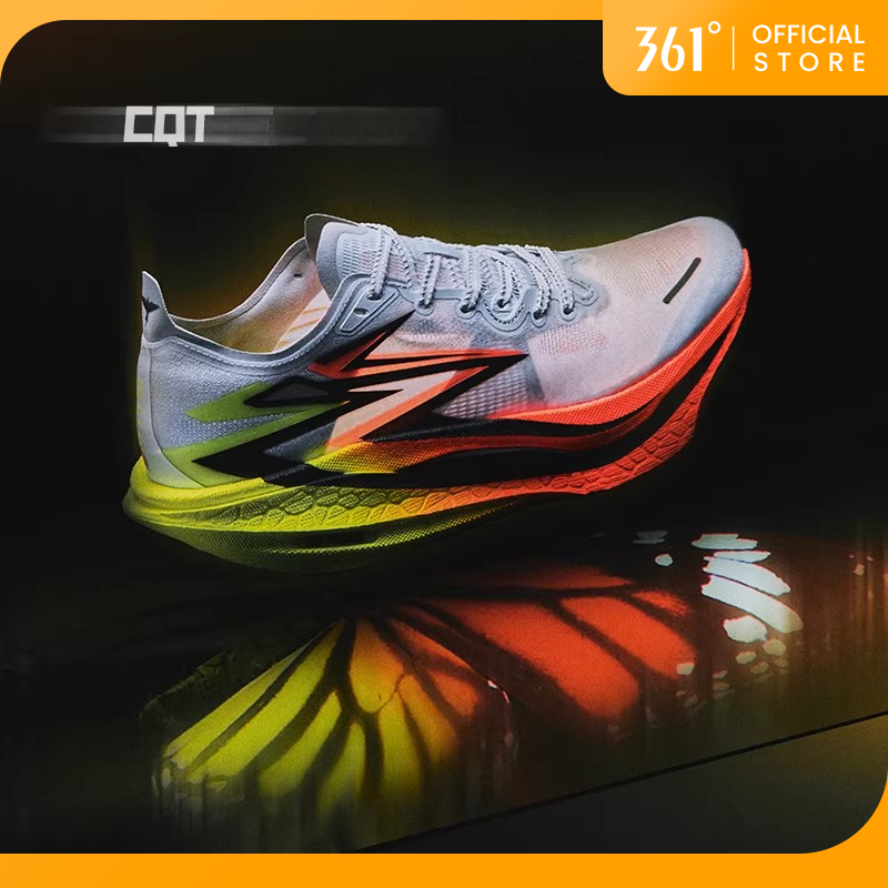 【จัดส่งในไทย】361 Degrees Flame 4.0 | รองเท้าวิ่งมาราธอนระดับมืออาชีพสำหรับผู้ชายและผู้หญิง ระบายอากาศได้ดี 672512205