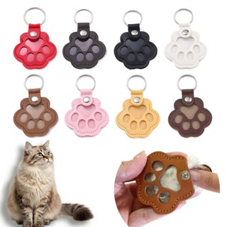 St.kunkka พวงกุญแจหนังรูปเล็บแมว แมวกรงเล็บและผมอนุสรณ์พวงกุ…