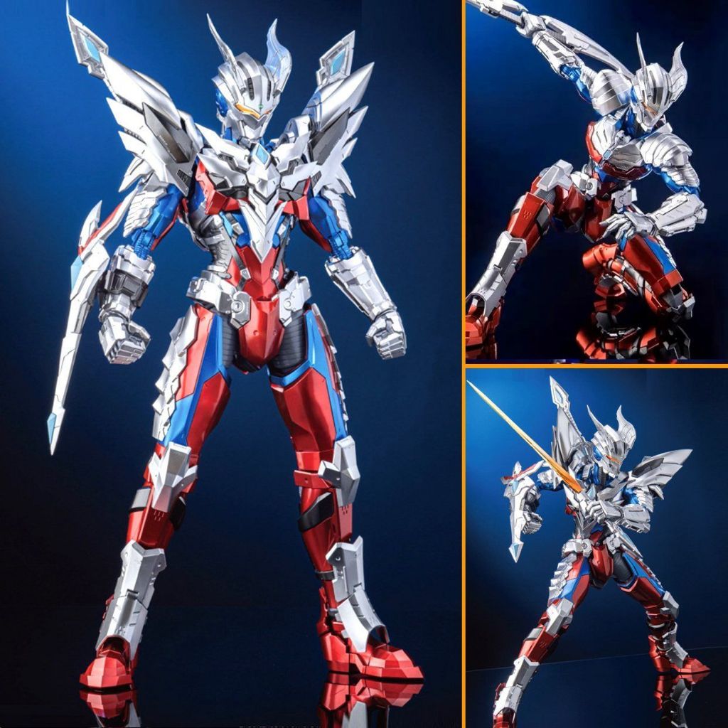 Multi-Joint Movable Mecha Gold Sairo Ultraman ของเล่นเด็ก Ultimate Mecha Sairo ตุ๊กตาเครื่องประดับ