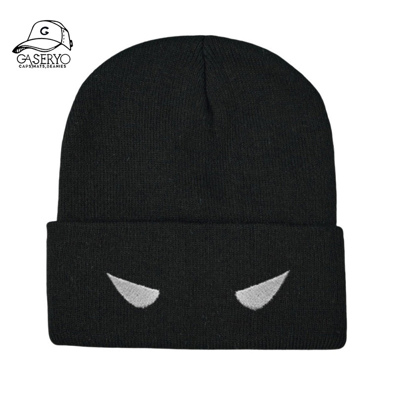 หมวกตลก Gaseryo Devil Eyes | หมวกถักกันหนาวสําหรับผู้ชายผู้หญิง