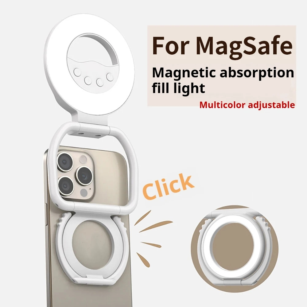 ชาร์จ USB LED Selfie Ring Light เลนส์โทรศัพท์มือถือ LED Selfie โคมไฟแหวนโทรศัพท์ Selfie Light