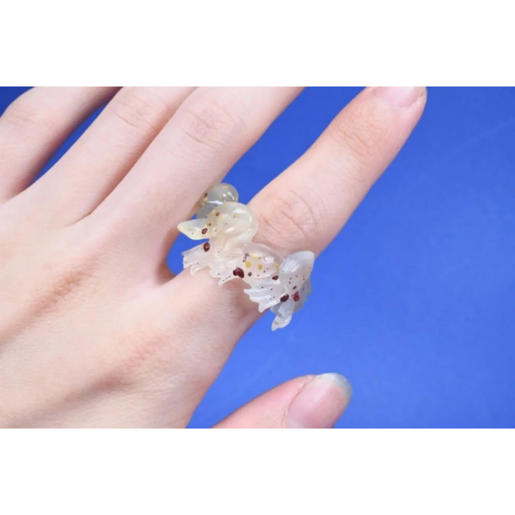 Stasto ของแท้จากญี่ปุ่นของเล่นแคปซูล ฟิกเกอร์ปลาหมึกยักษ์ 3 มิติ ของเล่นปลาหมึก สัตว์ทะเล ของประดับ‌ - รูปที่ 3