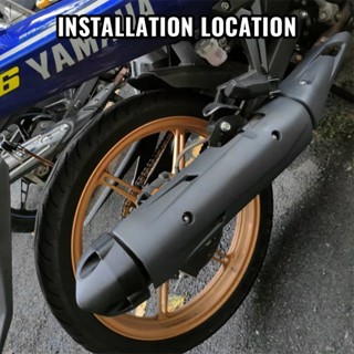 Yamaha Y15ZR Y15 ZR ฝาครอบท่อไอเสีย COVER ฝา ครอบท่อ เเผ่นกั…