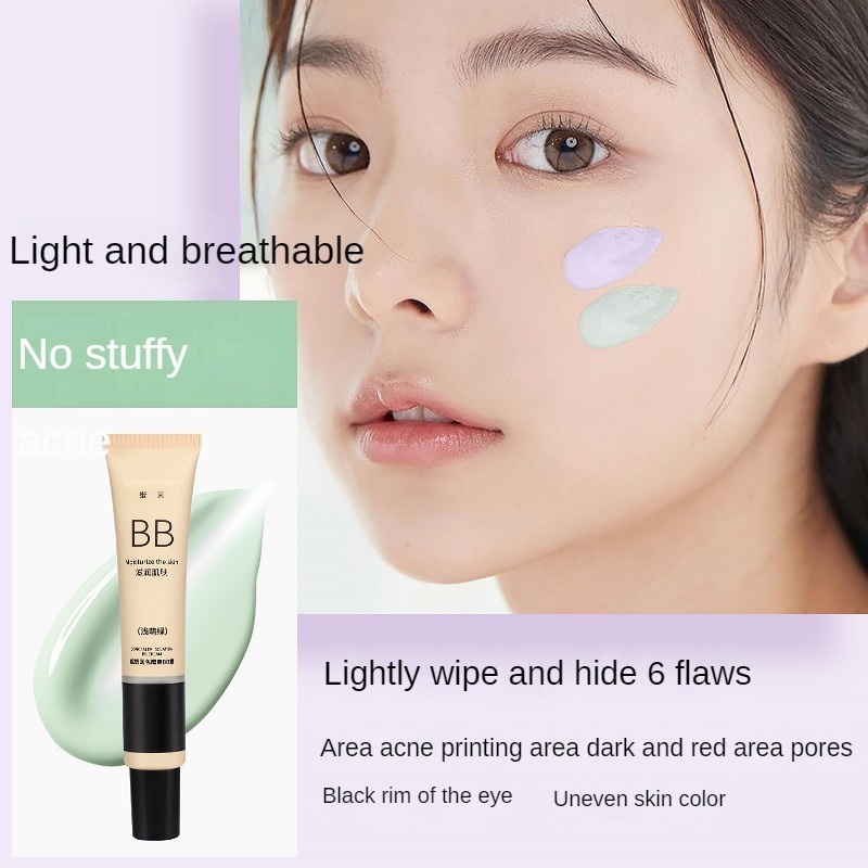 【FREE GIFT】GINBI Liquid Foundation BB Cream Brightens Skin Tone Isolation Lasting Non-Greasy Student Waterproof Moisturizing Liquid Foundation - รูปที่ 7